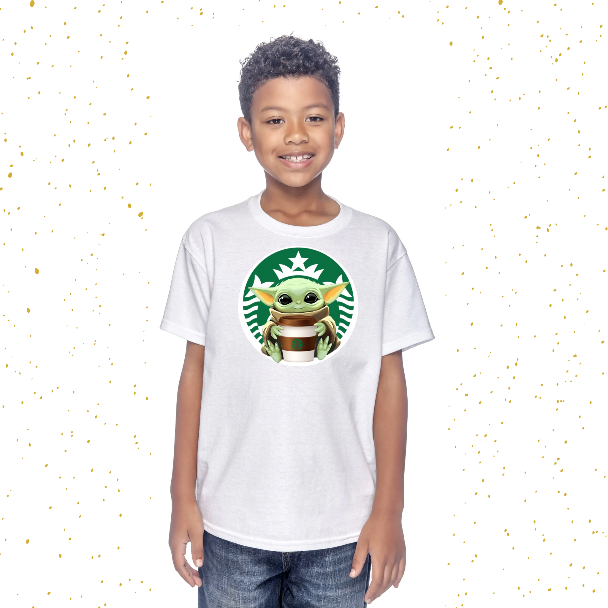 Kaleidoscope Craftz - Baby Yoda Starbucks T-Shirt – Kaleidoscope Craftz, LLC